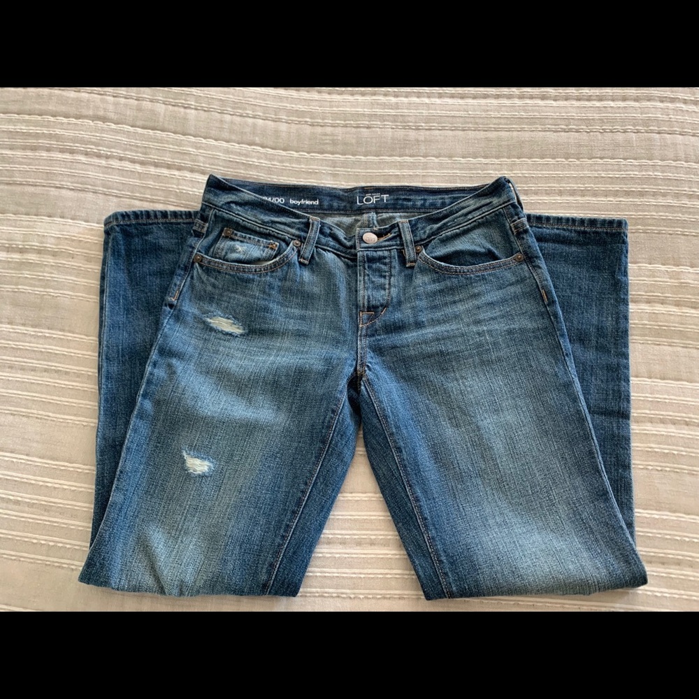 Loft boyfriend jeans